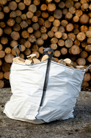 Hard wood bulk bag